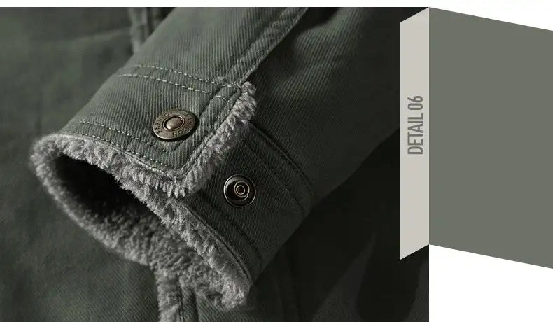 Windbreaker Winter Jacket Men Thick Wool Liner Warm Jackets Male Outdoor Military Mens Coats Chaqueta Hombre Plus Size M-6XL - Lootquake
