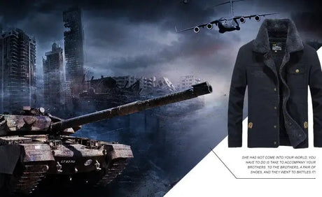 Windbreaker Winter Jacket Men Thick Wool Liner Warm Jackets Male Outdoor Military Mens Coats Chaqueta Hombre Plus Size M-6XL - Lootquake