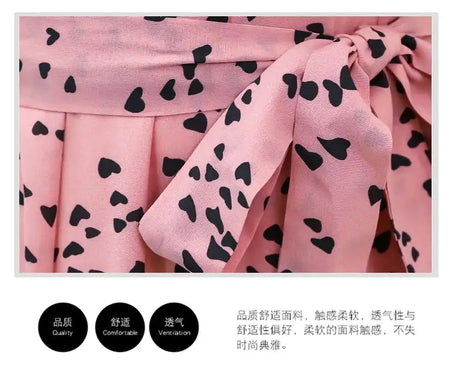 Women's Chiffon Stitching Lace Dress, Lady's Elegant Temperament Long Dress, Shirt Collar, Long Sleeve, Print Dresses, New - Lootquake