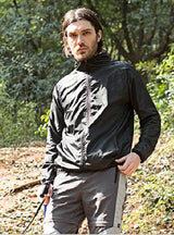 TRVLWEGO Outdoor Running Camping Hiking Bike Sport Jacket UV Proof Ultralight Waterproof Windbreaker Light Rain Proof Coat - Lootquake