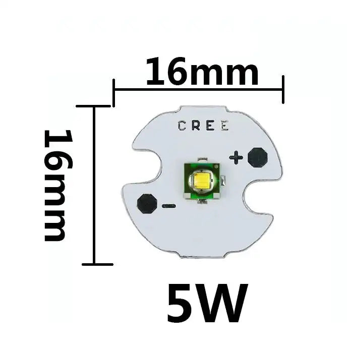 3W 5W 10W 18W T6 XML2 High Power LED Flashlights Parts DIY 3.5*3.5mm/5*5mm XHP50 LED 3V Bead For Bicycle accessories Headlamp - Lootquake