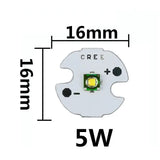 3W 5W 10W 18W T6 XML2 High Power LED Flashlights Parts DIY 3.5*3.5mm/5*5mm XHP50 LED 3V Bead For Bicycle accessories Headlamp - Lootquake