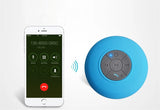 Mini altavoz Bluetooth para ducha, subwoofer, impermeable, manos libres, con micrófono y ventosa para baño, piscina, playa, coche y teléfono.
