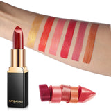 Mermaid Moisturizing Lipstick 9 Colors Waterproof Long Lasting Pigment Nude Pink Shimmer Lipstick Luxury Women Makeup Cosmetics