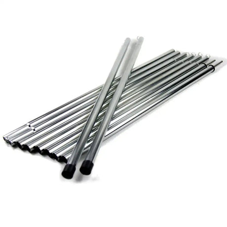 Tent Rods Outdoor Camping Tent Equipment Canopy Tarp Poles Canopy Support Rods Iron Canopy Awning Frame Camping Tent Accessories - Lootquake