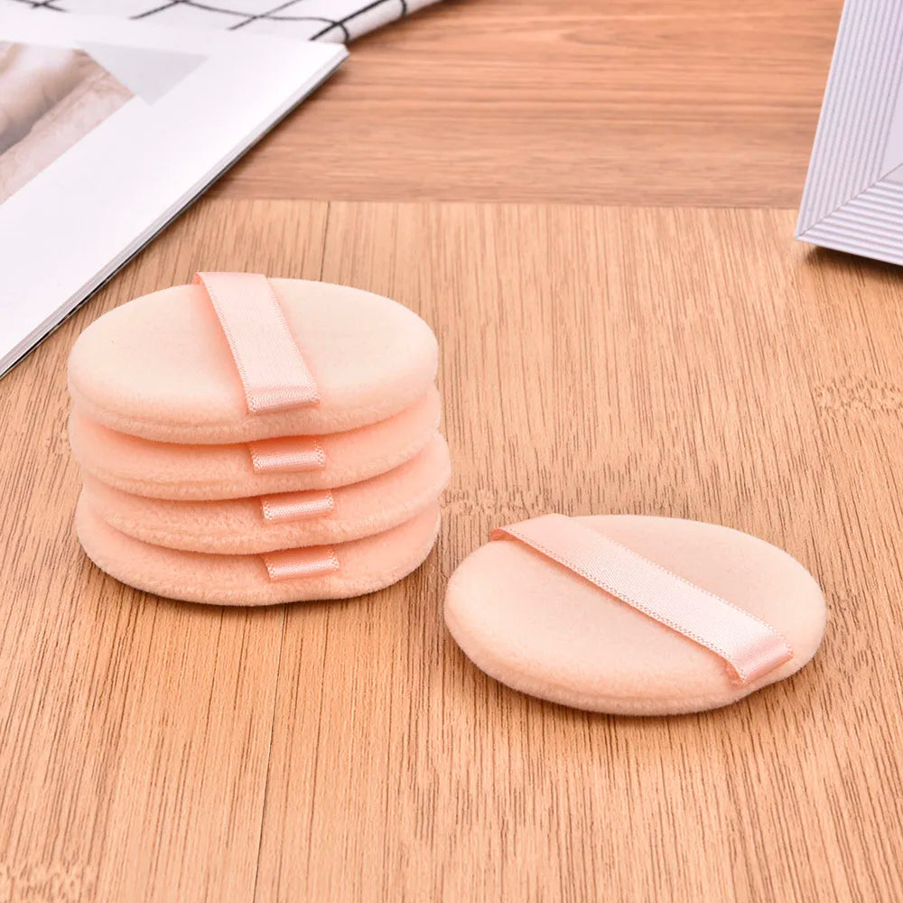 Lot de 5 ou 10 éponges professionnelles rondes pour fond de teint et poudre