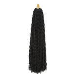 30" Passion Twist Crochet Hair - Ombre - Pre-Looped - 16 Strands/Pack - Synthetic