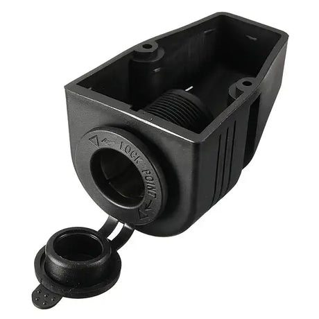 Universal 12/24V Cigarette Lighter Socket Car Splitter Power Socket Charger With Waterproof Tent Base for Van Truck Boat ATV - Lootquake