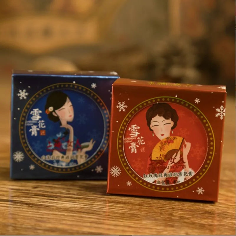 Set de 6 cremas base Old Shanghai para hidratación profunda, iluminador facial, crema de día y de noche, cuidado de la piel suavizante, cosméticos de regalo.