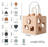 Children's Wooden Geometric Box Puzzle Toys - Lootquake