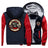 2023 Winter Men Thick Sweatshirt Full Throttle Cafe Racer Rockabilly Biker Zipper Jacket Fleece Warm Mens Thicken Hoodies - Lootquake