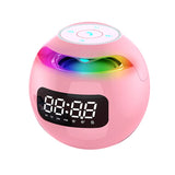 Nuevo mini altavoz Bluetooth inalámbrico con pantalla LED, despertador, tarjeta TF, reproductor de música MP3 para PC y teléfono.