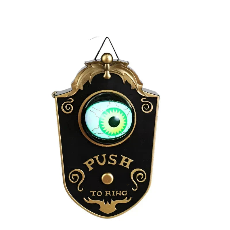 Halloween Glowing One-Eyed Doorbell Sounding Horror Prop