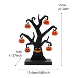 Halloween Iron Tabletop Tree