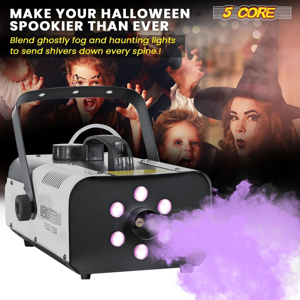 Smoke Machine with LED Lights