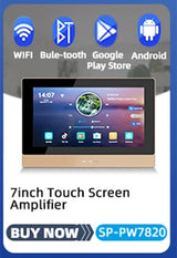 Altavoz inalámbrico portátil de gran potencia, barra de sonido estéreo, subwoofer, altavoces de graves potentes, caja de sonido, micrófono, radio FM y compatible con Bluetooth.