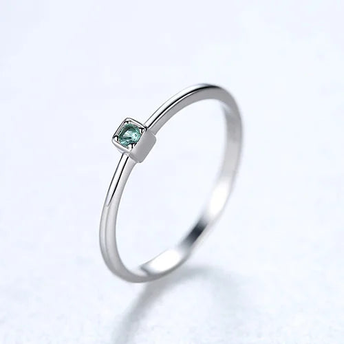 PAG&MAG Real 925 Sterling Silver Ring Gree Red Topaz Rings For Women Gemstone Engagement Rings Silver 925 Jewelry Anillos Mujer - Lootquake