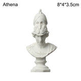 Mini Plaster Statue Greek Mythology Celebrities Famous Sculpture Figurine Drawing Practice Gypsum Bust Portraits