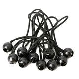 50PCS Tent High Elastic Ball Bands Plastic Ball Head Bungee Cords Trampoline Baggage Belts Tent Tie Outdoor Camping Supplies - Lootquake