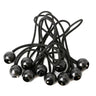 50PCS Tent High Elastic Ball Bands Plastic Ball Head Bungee Cords Trampoline Baggage Belts Tent Tie Outdoor Camping Supplies - Lootquake