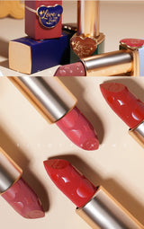 Flower Knows Love Bear Series Matte Moisturizing Lipstick Silky Smooth Renewal Natural Lip Makeup Professional Cosmetic Women