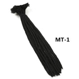 22" Dreadlocks Crochet Hair Braids | Ombre Synthetic Extensions | Reggae & Hip Hop Style