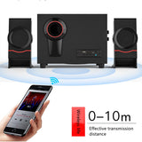 Système audio multimédia Bluetooth 2.1 Home Cinéma Surround Ordinateur Haut-parleur combiné actif en bois Câble AUX USB Post TV PC