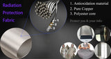 Tissu Faraday, blindage RFID, anti-rayonnement WiFi/RF, papier peint conducteur en cuivre, tissu de protection EMF, bricolage