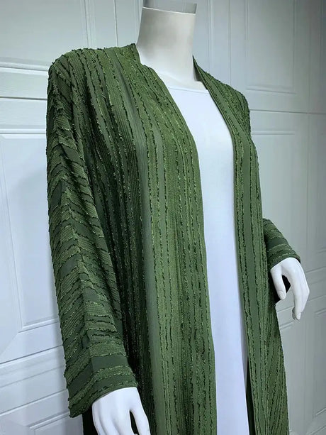 Ramadan Eid Mubarak Kaftan Robe Kimono Femme Musulmane Open Abaya Dubai Turkey Islam Muslim Long Dress For Women Pakistan Caftan - Lootquake