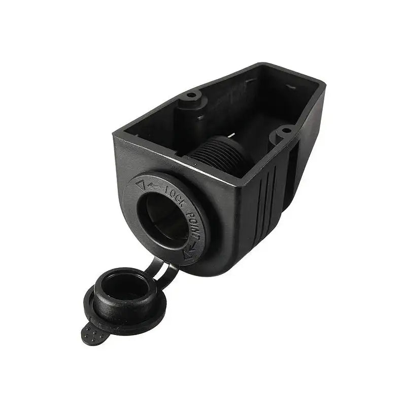 Universal 12/24V Cigarette Lighter Socket Car Splitter Power Socket Charger With Waterproof Tent Base for Van Truck Boat ATV - Lootquake