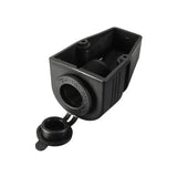 Universal 12/24V Cigarette Lighter Socket Car Splitter Power Socket Charger With Waterproof Tent Base for Van Truck Boat ATV - Lootquake