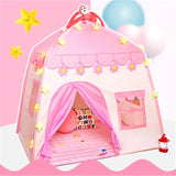 Children's Tent Indoor Outdoor Games Garden Tipi Princess Castle Folding Cubby Toys Tents  Enfant Room House Teepee Playhouse - Lootquake