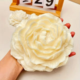Moule en silicone 3D en forme de pivoine pour bougie parfumée, pour décoration de mariage en famille