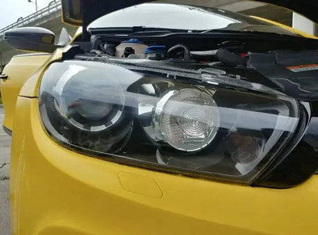 Car Headlight Lens Restoration Kit with EU/US Plug Headlamp Restore Polishing Cleaning Tools 100ml/200ml - Lootquake