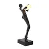 Modern Human Body Resin Decorative Abstract Statue Sculpture Lamp Floor Art Light Women Lady Home Decor Animal Decorative Bronze