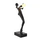 Modern Human Body Resin Decorative Abstract Statue Sculpture Lamp Floor Art Light Women Lady Home Decor Animal Decorative Bronze