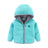 Mudkingdom Autumn Spring Girls Boys Hooded Fleece Jacket Windbreaker Zip up Reindeer Outerwear for Kids Clothes Children's Coat - Lootquake