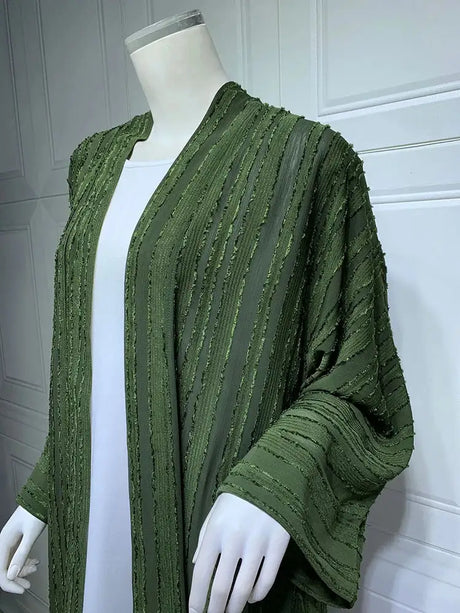 Ramadan Eid Mubarak Kaftan Robe Kimono Femme Musulmane Open Abaya Dubai Turkey Islam Muslim Long Dress For Women Pakistan Caftan - Lootquake