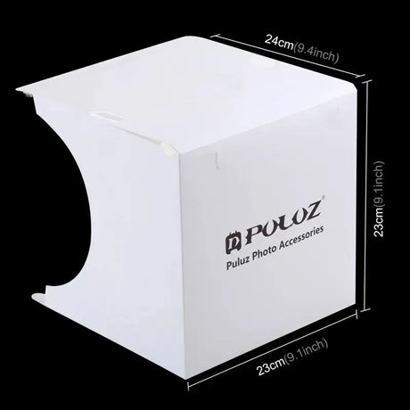 Folding Portable 550LM Light Photo Shooting Light Tent Box Kit With 6 Colors Backdrops Black, White, Yellow, Red, Green, Blue - Lootquake