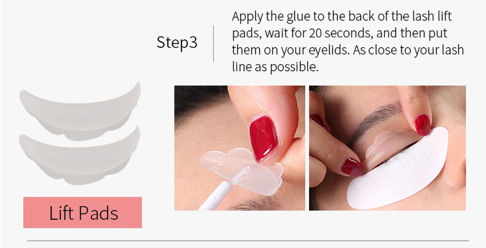 Kit de levantamiento de pestañas ICONSIGN, envío directo, set de levantamiento de pestañas, suero para pestañas, potenciador de calia, permanente de pestañas, herramientas de maquillaje de belleza para ojos