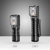 Wurkkos HD15R 18650 Dual LED Headlamp with Red FloodlightRechargeable Flashlight 2000lm with Magnetic Tail Camping Lights - Lootquake