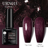 UR SUGAR 7.5ml Nude Glitter Color Gel Nail Polish Winter Warm Color Series Semi-permanent Varnish Professionals Manicure