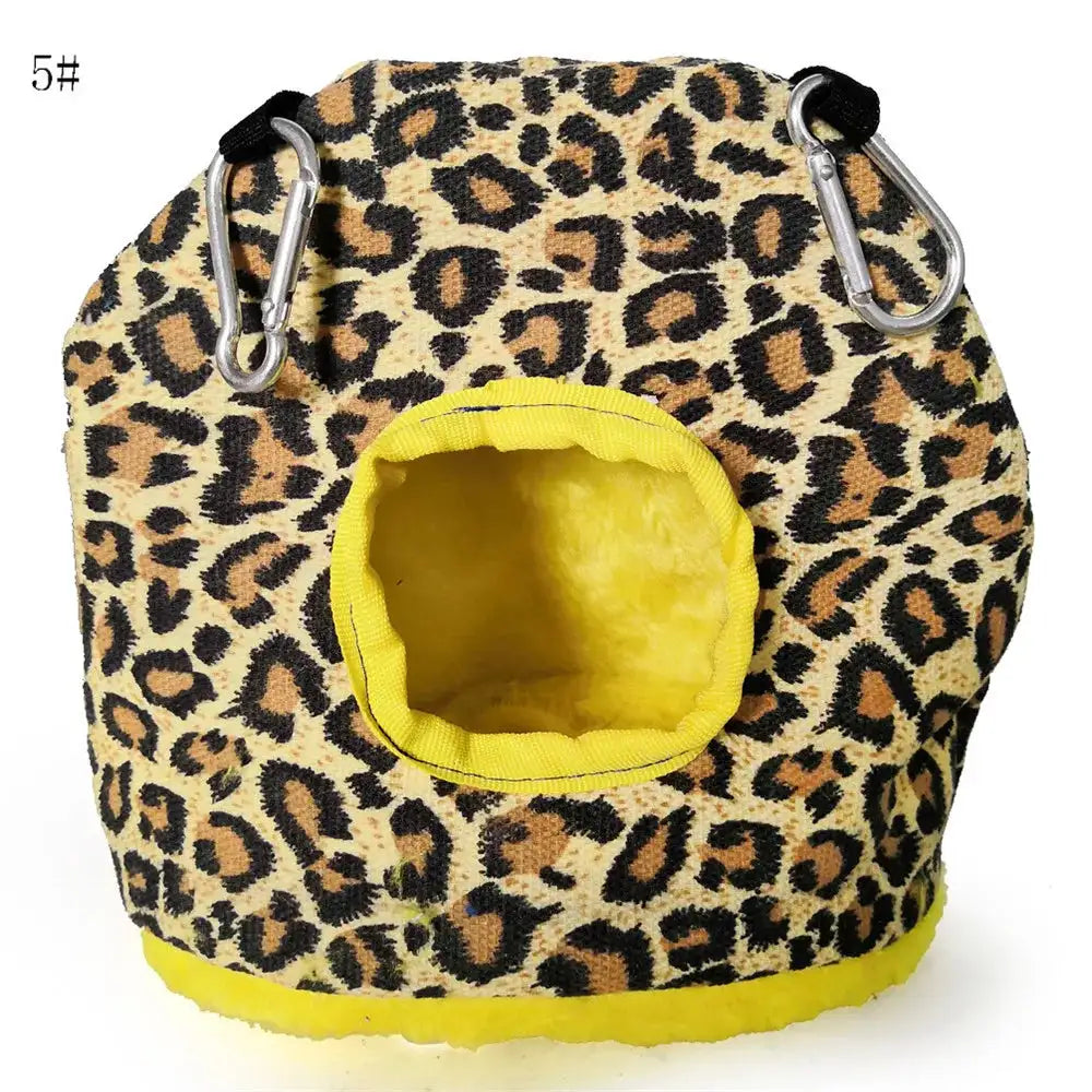 Pet Bird Supplies Round Warm Nest for Birds Parrot Birdhouse Cotton Hammock Bird Cages Parakeet Budgie Hut Tent Bed Hanging Cave - Lootquake