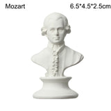 Mini Plaster Statue Greek Mythology Celebrities Famous Sculpture Figurine Drawing Practice Gypsum Bust Portraits