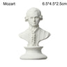 Mini Plaster Statue Greek Mythology Celebrities Famous Sculpture Figurine Drawing Practice Gypsum Bust Portraits