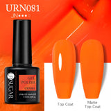 UR SUGAR 7.5ml Nude Glitter Color Gel Nail Polish Winter Warm Color Series Semi-permanent Varnish Professionals Manicure