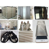 Tissu Faraday, blindage RFID, anti-rayonnement WiFi/RF, papier peint conducteur en cuivre, tissu de protection EMF, bricolage