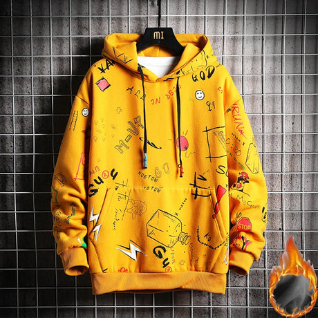 CHAIFENKO Hip Hop Hoodies Men 2023 New Autumn Fashion Skateboards Casual Sweatshirt Male Japanese Harajuku Streetwear Men Hoodie - Lootquake