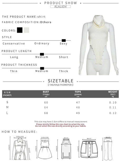 KLALIEN Fashion Y2K Streetwear Wild Slim Knit Tank Top Women Casual Activewear Solid Slim Stretch Female Vest Wild Top 2022 - Lootquake