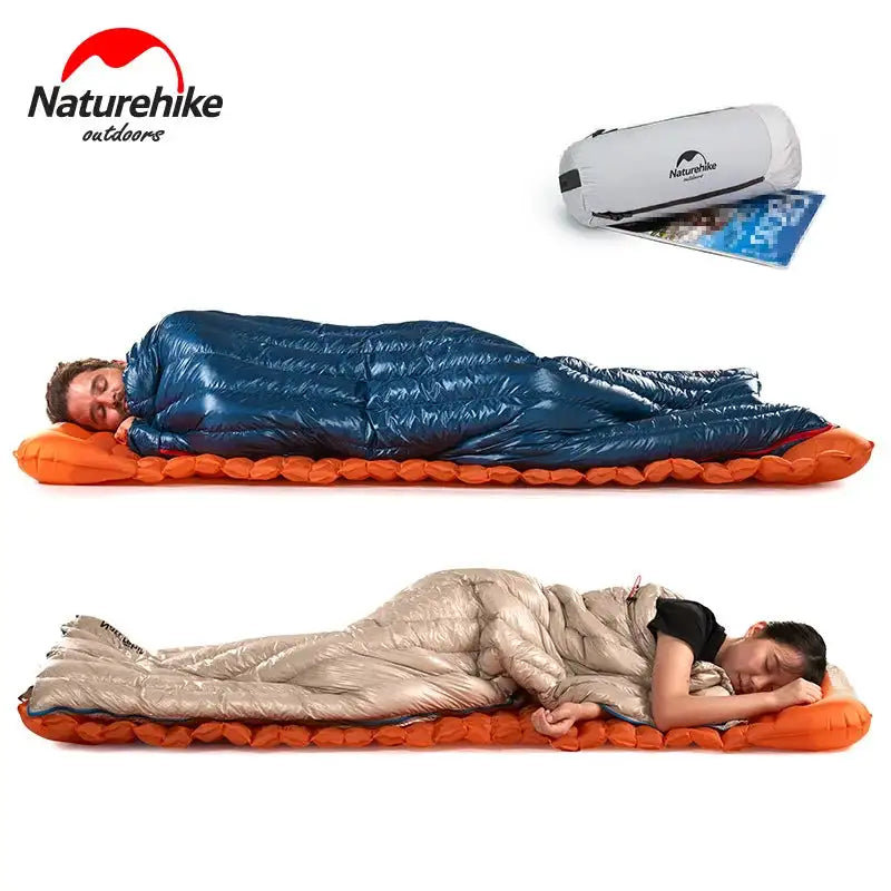 Naturehike CW280 Sleeping Bag Winter Waterproof Goose Down Sleeping Bag Ultralight CWM400 Hiking Camping Sleeping Bag - Lootquake